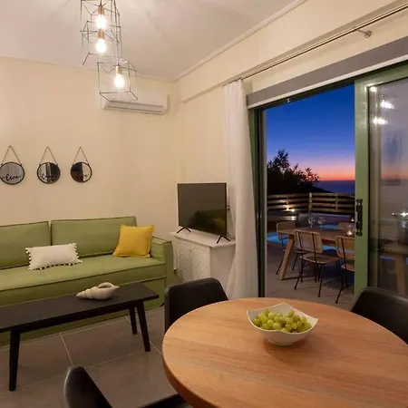 Melisou Villas-cosy Little Complex With Stunning Views Kalamitsi (Lefkada)
