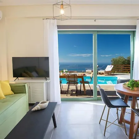 Melisou Villas-cosy Little Complex With Stunning Views Villa